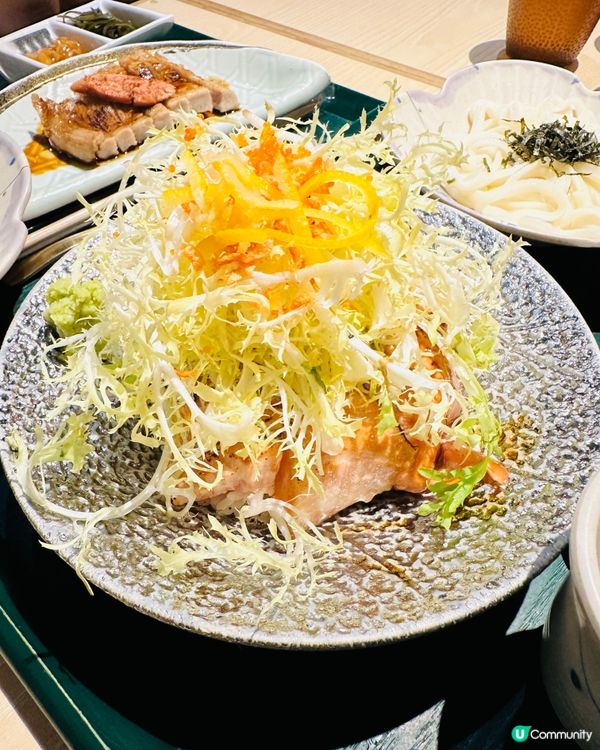 🍣《超抵食日式定食 一個餐有齊烏冬 、刺身丼》🍣