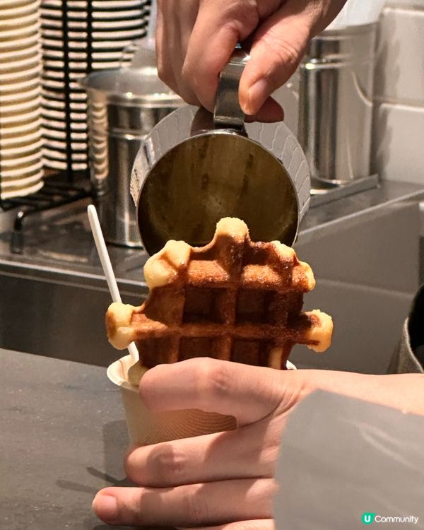 🇰🇷韓國藍瓶子Blue Bottle 窩夫版嘅雪糕+濃縮