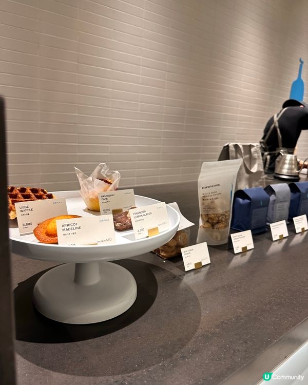 🇰🇷韓國藍瓶子Blue Bottle 窩夫版嘅雪糕+濃縮