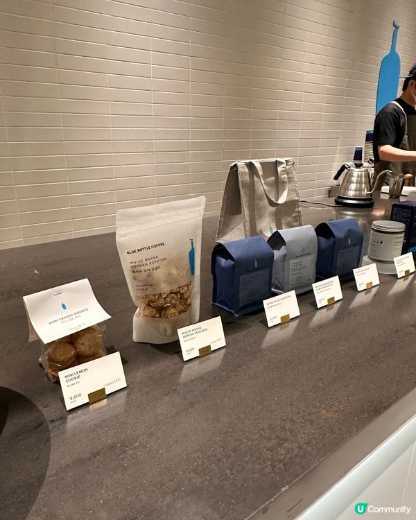 🇰🇷韓國藍瓶子Blue Bottle 窩夫版嘅雪糕+濃縮