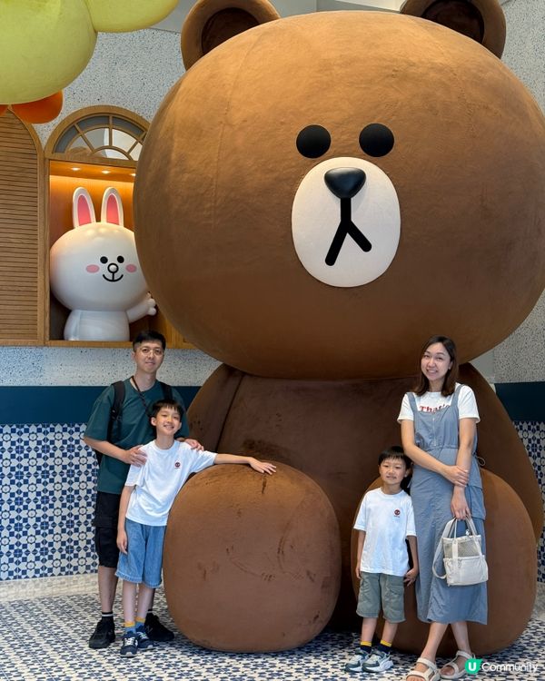 【 超可愛LINE FRIENDS主題Cafe 】  