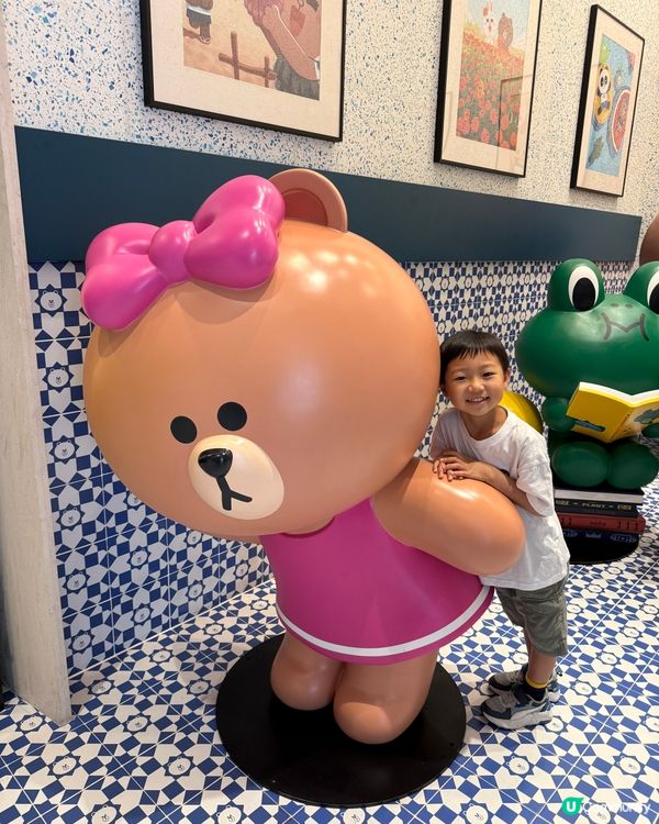 【 超可愛LINE FRIENDS主題Cafe 】  