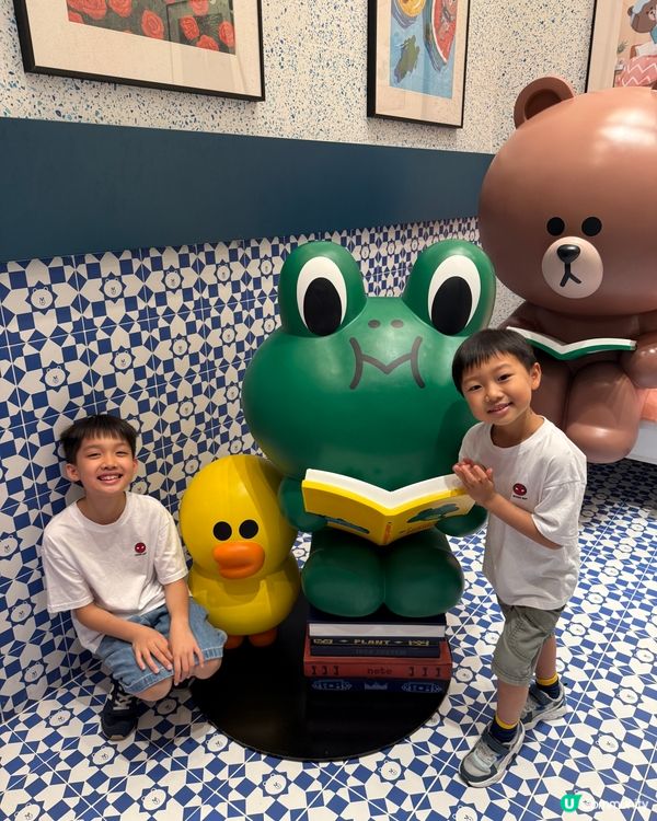 【 超可愛LINE FRIENDS主題Cafe 】  