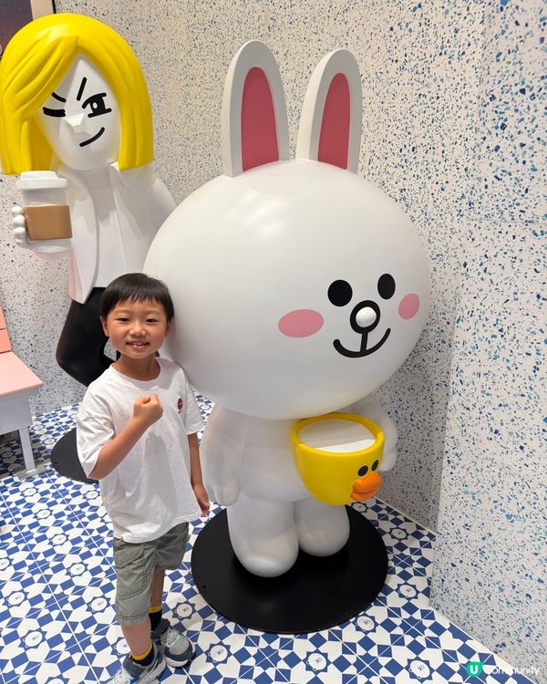 【 超可愛LINE FRIENDS主題Cafe 】  