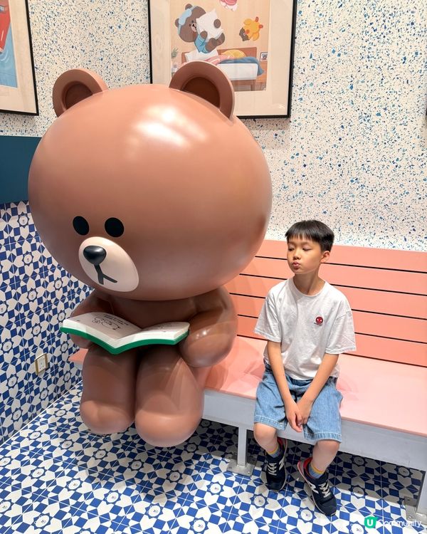 【 超可愛LINE FRIENDS主題Cafe 】  