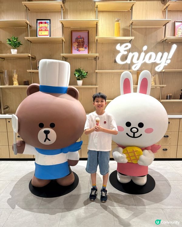 【 超可愛LINE FRIENDS主題Cafe 】  