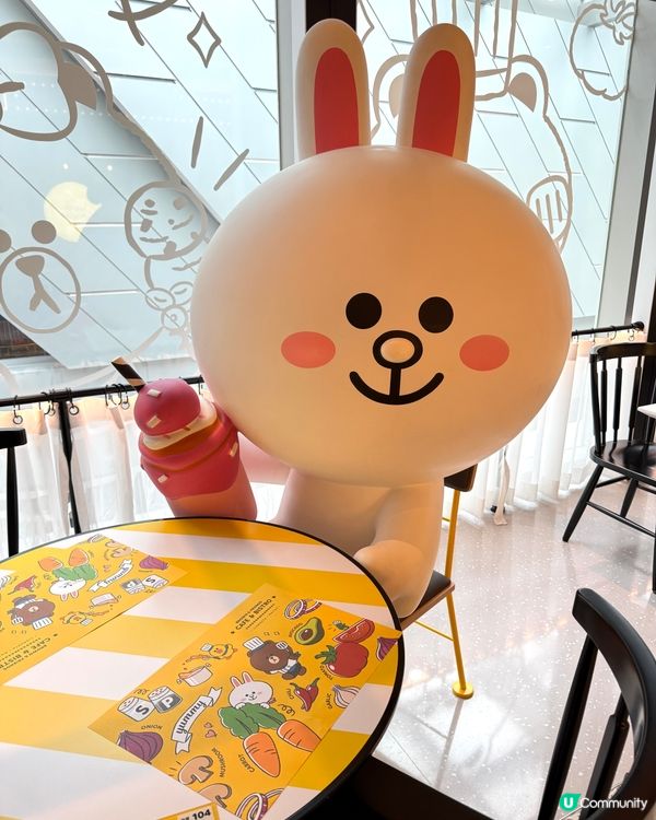 【 超可愛LINE FRIENDS主題Cafe 】  