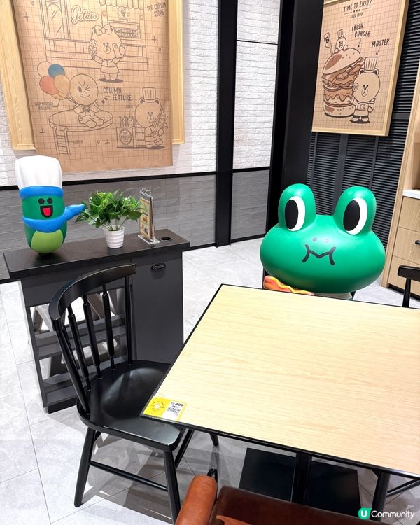 【 超可愛LINE FRIENDS主題Cafe 】  