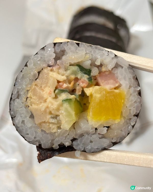 🇰🇷韓國便利店GS25 「蝦沙律芥末蛋黃醬紫菜包飯」🍤🥗