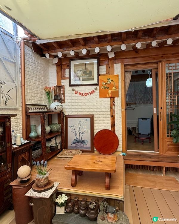 首爾韓屋住宿🏠景福宮附近，平價又可愛！🥰