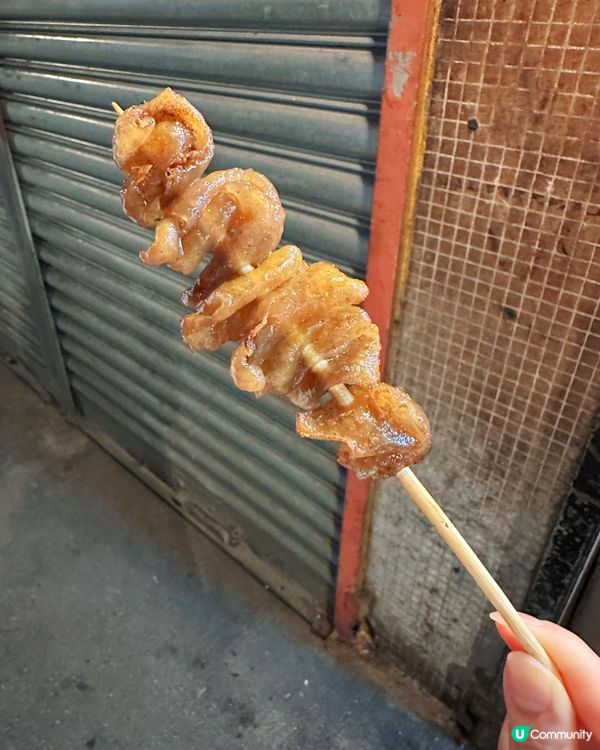 ［澳門］宵夜必食回頭率超高炭燒燒雞皮💖