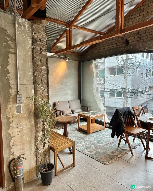 🇰🇷韓國望遠洞舒服木系feel嘅咖啡店～