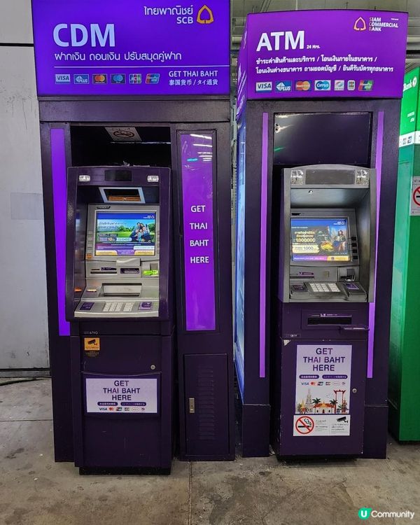 泰國ATM無卡用QR㩒泰銖 + 泰國匯款服務！