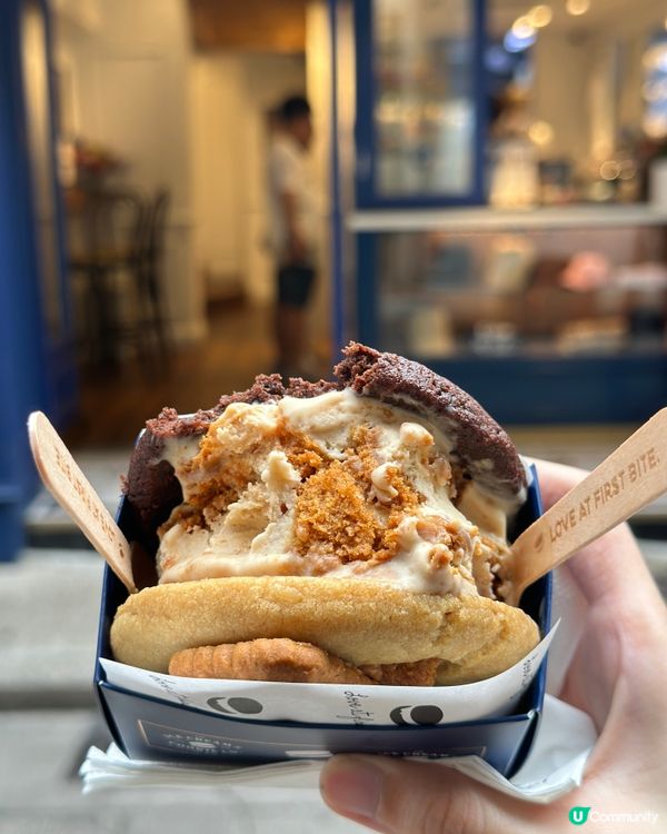 人氣經典雪糕曲奇三明治～手工雪糕