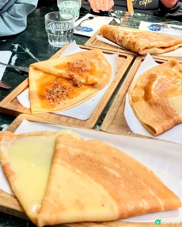 『巴黎』原來鹹食的Crepes也好好味!