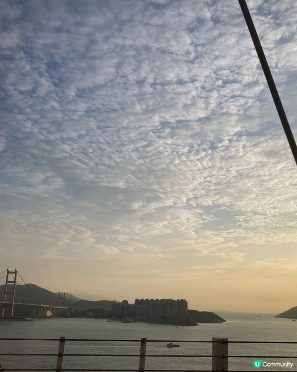 青馬大橋，夕陽無限好🌅