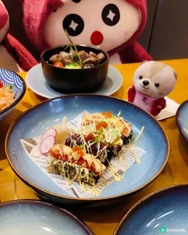 《皇庭廣場打卡日料美食》