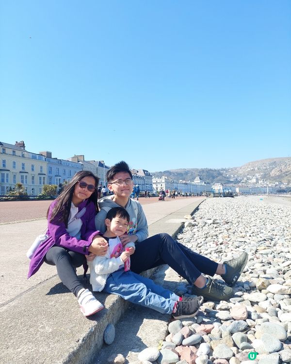 晴天閒遊北威爾斯 Llandudno