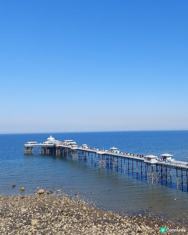 晴天閒遊北威爾斯 Llandudno