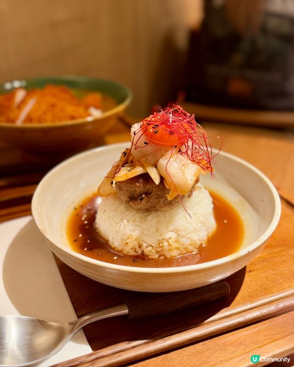 觀塘覓食新發現🍔 手打和牛漢堡扒丼飯🤤
