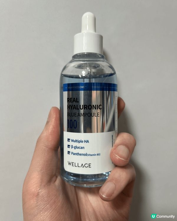 Wellage本身有用緊補濕精華 非常水濕易吸收 所以好想試...