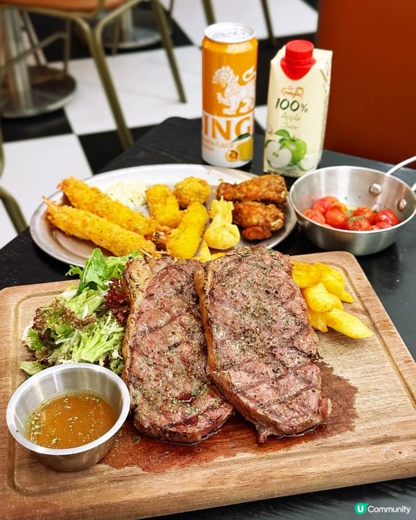 灣仔食肉獸天堂🥩  $258任食牛扒！