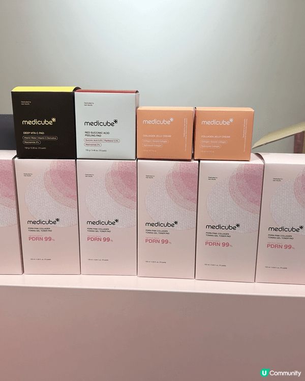 PDRN粉紅膠原凝膠爽膚棉