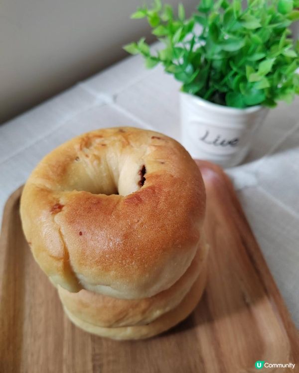 紅莓朱古力貝果