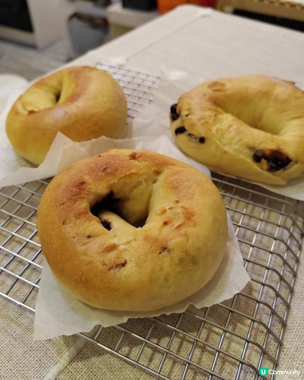 紅莓朱古力貝果