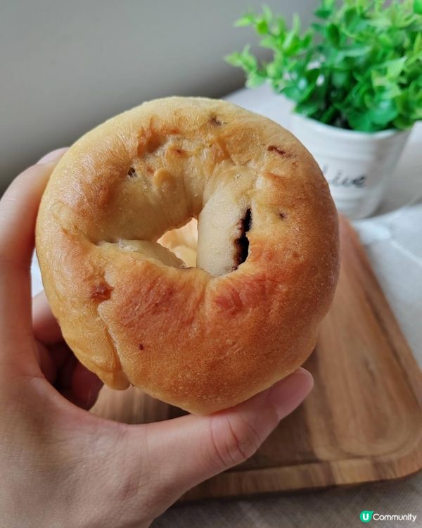 紅莓朱古力貝果