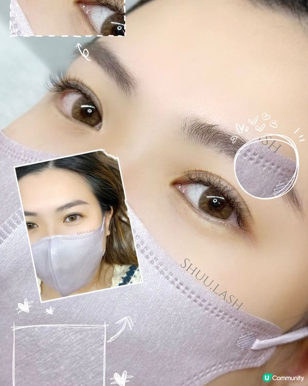 睫毛嫁接🌸 輕盈自然🍃