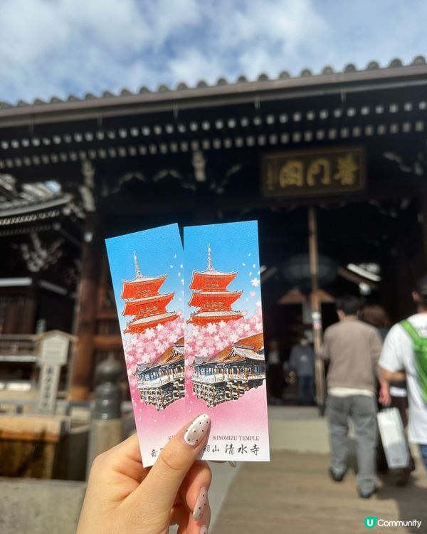 京都必去稲荷神社同清水寺☺️ 