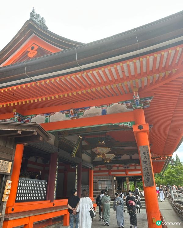 京都必去稲荷神社同清水寺☺️ 
