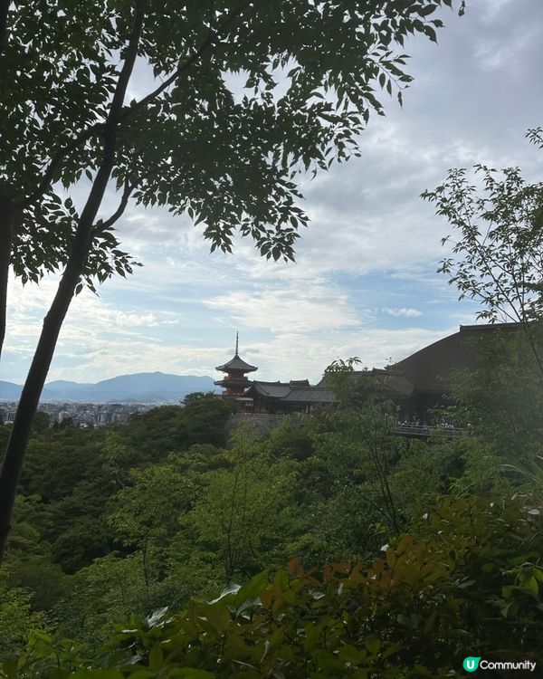 京都必去稲荷神社同清水寺☺️ 