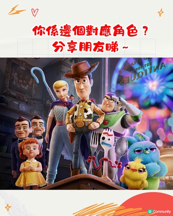 Toy Story 12星座代表角色🩵你係邊個對應角色？