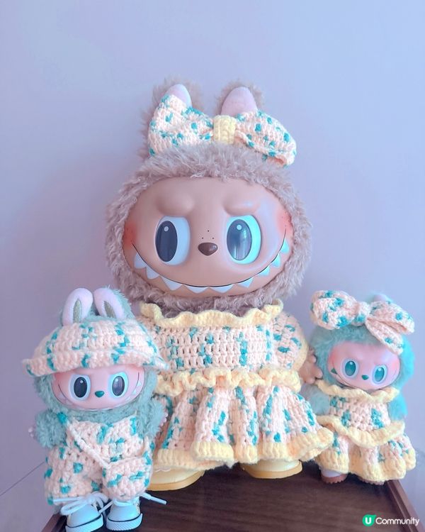 自家製鈎獨一無二Labubu 衫仔