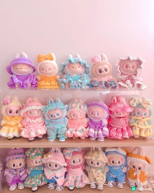 自家製鈎獨一無二Labubu 衫仔