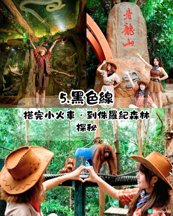 廣州長隆野生動物世界1日遊玩| 5大必玩路線推介| 打卡網紅奶爸x黑蜘蛛猴/俯瞰長頸鹿/熊貓餐廳‼️附票價資訊