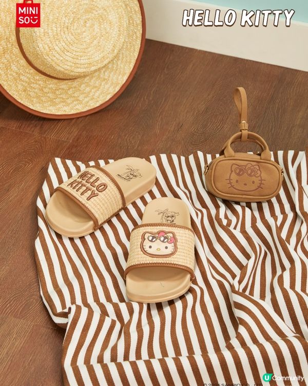 MINISO X Sanrio🏄Sanrio家族夏日衝浪系列🌞逾20款‼️必買曬黑版Hello Kitty/玉桂狗新品