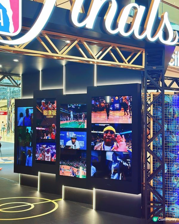 NBA球迷打卡新熱點🏀限定展覽！睇賽事！仲親身落場？