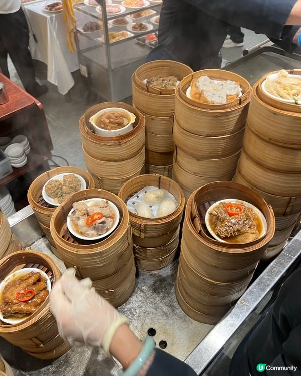 金鐘懷舊點心車🚗巡禮！名都酒樓百款點心逐籠追🔥🤩