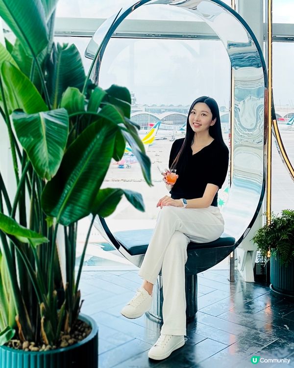 機場嘆高質🥂天際酒吧餐廳打卡位🤩