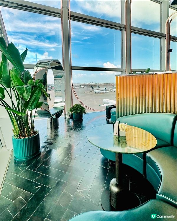 機場嘆高質🥂天際酒吧餐廳打卡位🤩