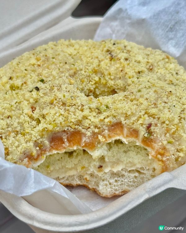 🇰🇷韓國人氣冬甩🍩Old Ferry開心果牛油甜甜圈！超邪惡😈