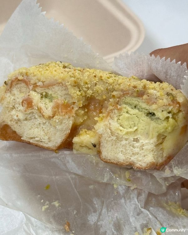 🇰🇷韓國人氣冬甩🍩Old Ferry開心果牛油甜甜圈！超邪惡😈