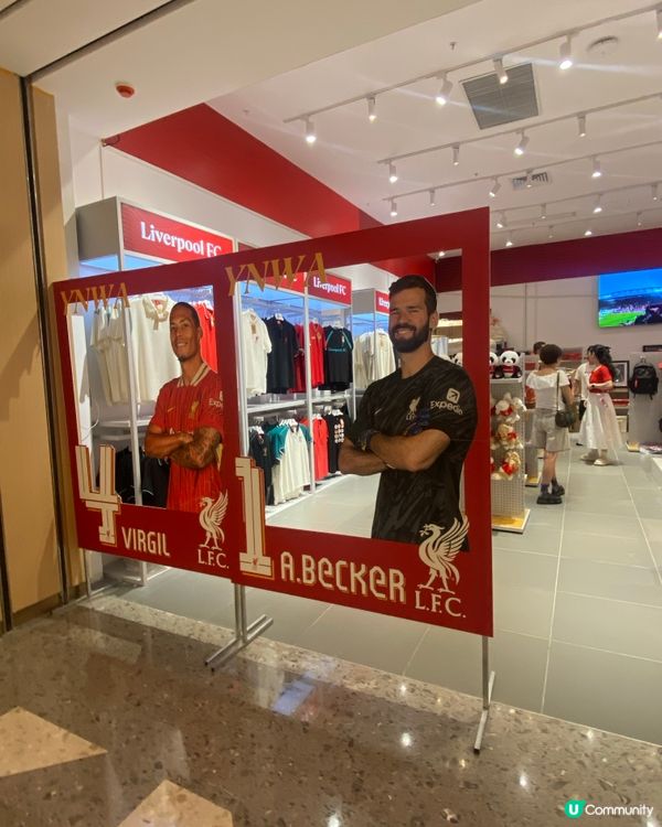 有沒有利記球迷呢❤️‍🔥利物浦足球⚽️球隊概念店進駐深圳💘