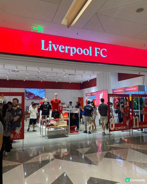 有沒有利記球迷呢❤️‍🔥利物浦足球⚽️球隊概念店進駐深圳💘