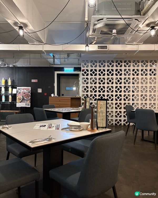 觀塘工廈高質西餐廳 CP值高二人套餐