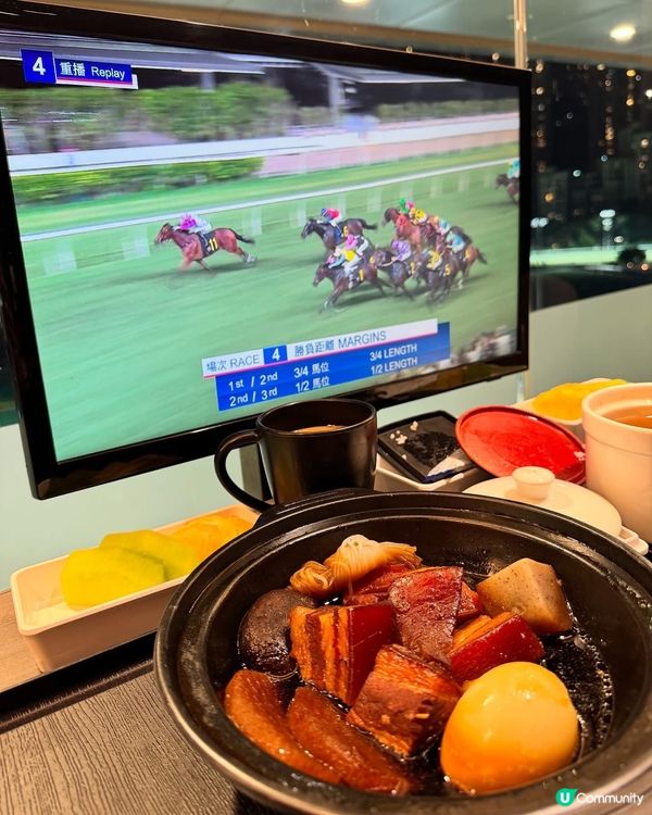 跑馬地夜馬🔥  露台歎美食睇賽事🤩