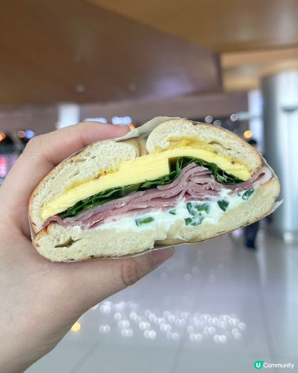 🥯韓國首爾超厚Bagel三文治🧀